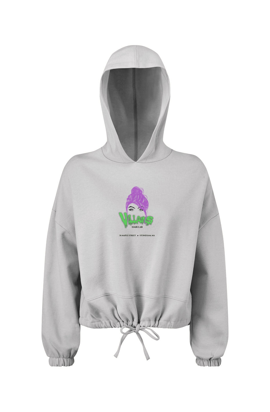 OVERSZED CROP HOODIE