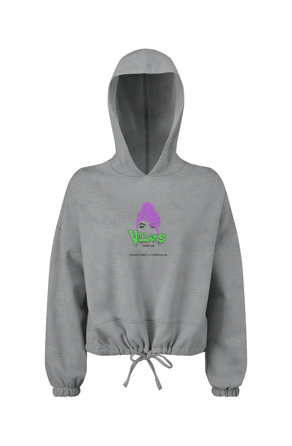 OVERSZED CROP HOODIE